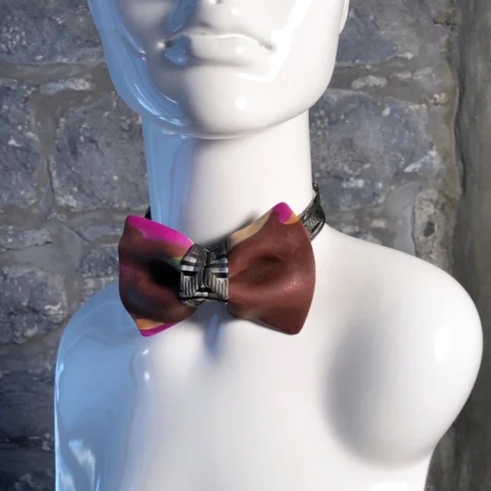 Guillotine Sculpted Bow Tie: Cianãn